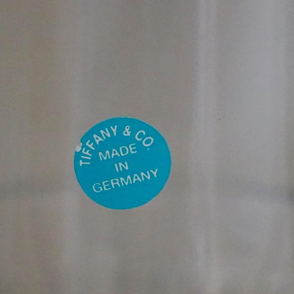 TIFFANY & Co ATLAS Crystal Bedside Water Decanter Carafe w/Insert Tumbler Lid, H - Picture 4 of 6